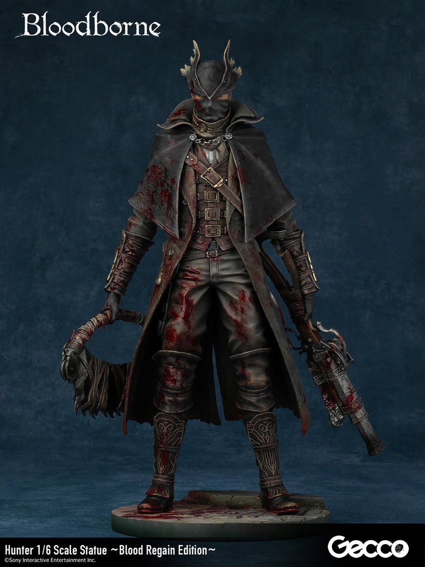 Gecco Bloodborne Hunter Blood Regain Edition 1/6 Scale Statue