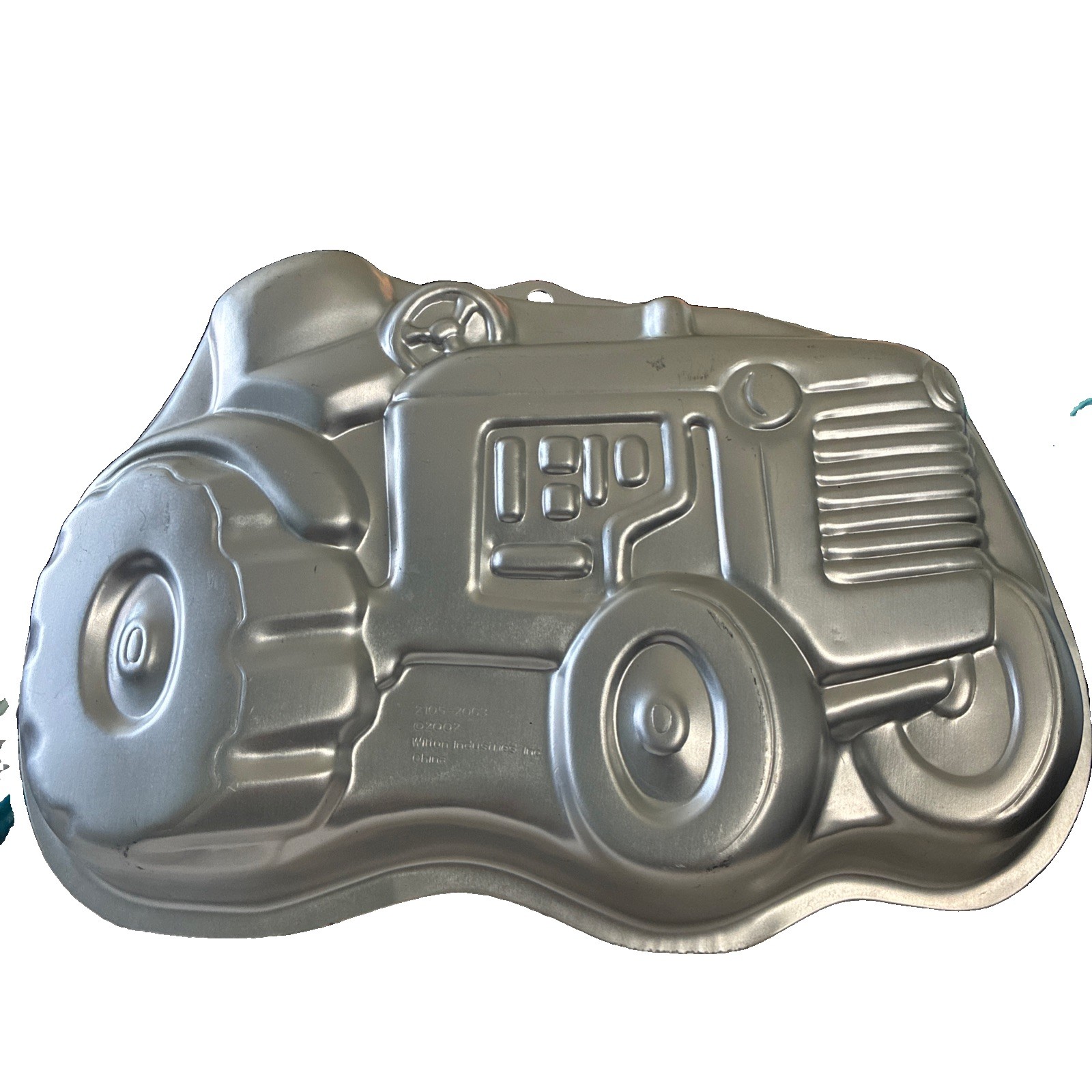 Wilton 2002 John Deer Farm Tractor Cake Pan #2105-2063 Collectible Vintage Wilton 2002 John Deer Farm Tractor Cake Pan #2105-2063 Collectible Vintage