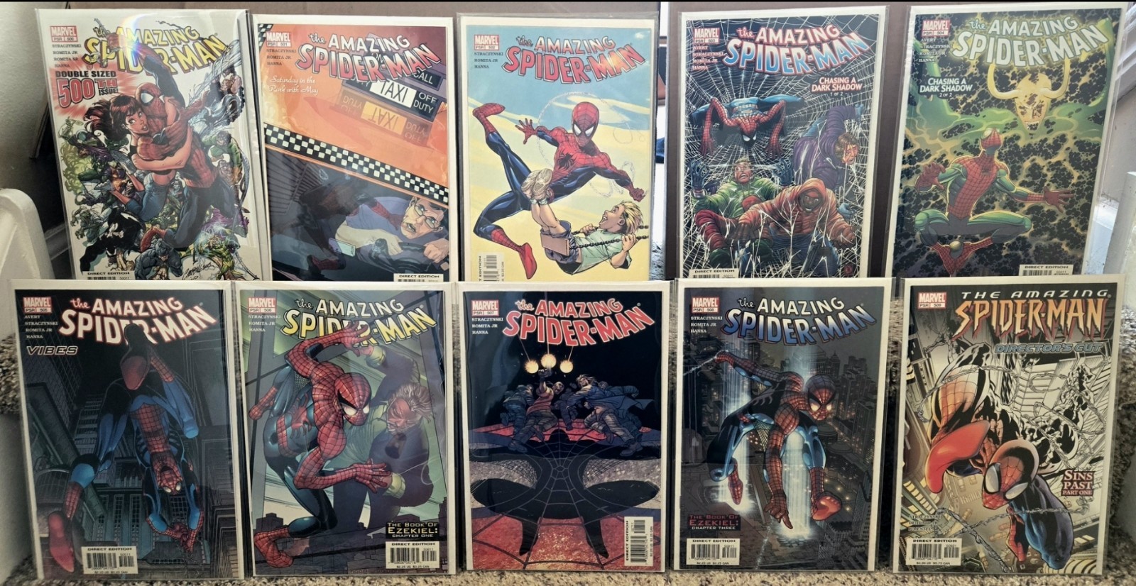 Amazing Spider-Man #500-599 Full Run Lot + Variants Brand New Day 529 569