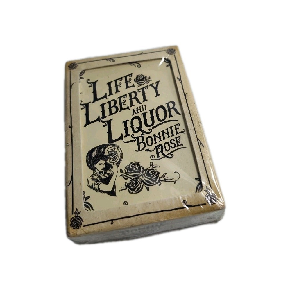 Bonnie Rose Life Liberty and Liquor Playing Cards Deck Sealed Bonnie Rose Life Liberty and Liquor Playing Cards Deck Sealed