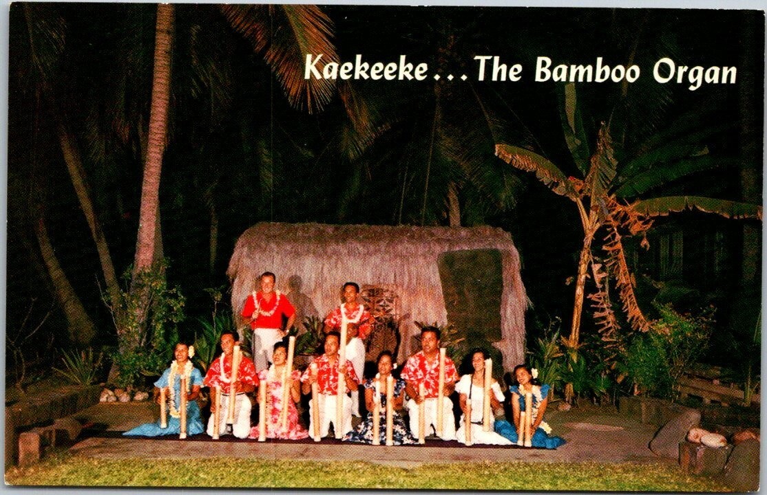 Kaekeeke ... The Bamboo Organ or Pipes Hawaiian VTG Chrome Postcard Unposted A19 Kaekeeke ... The Bamboo Organ or Pipes Hawaiian VTG Chrome Postcard Unposted A19