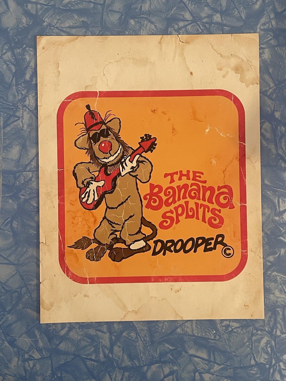 The Banana Splits Drooper PRINT 8.5\ The Banana Splits Drooper PRINT 8.5\
