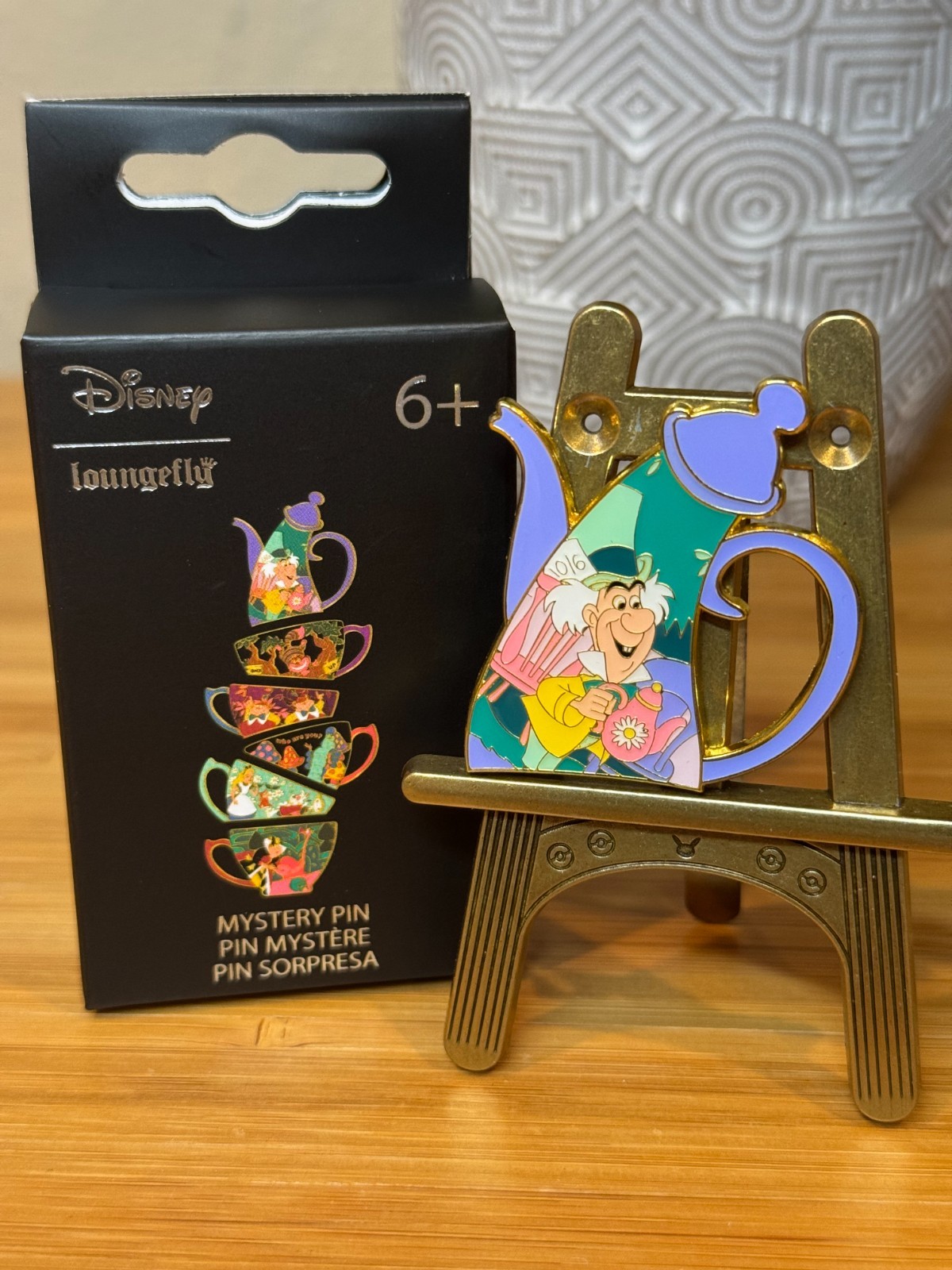 Loungefly Disney Alice in Wonderland Tea Cup Blind Box Enamel Pin - You Choose
