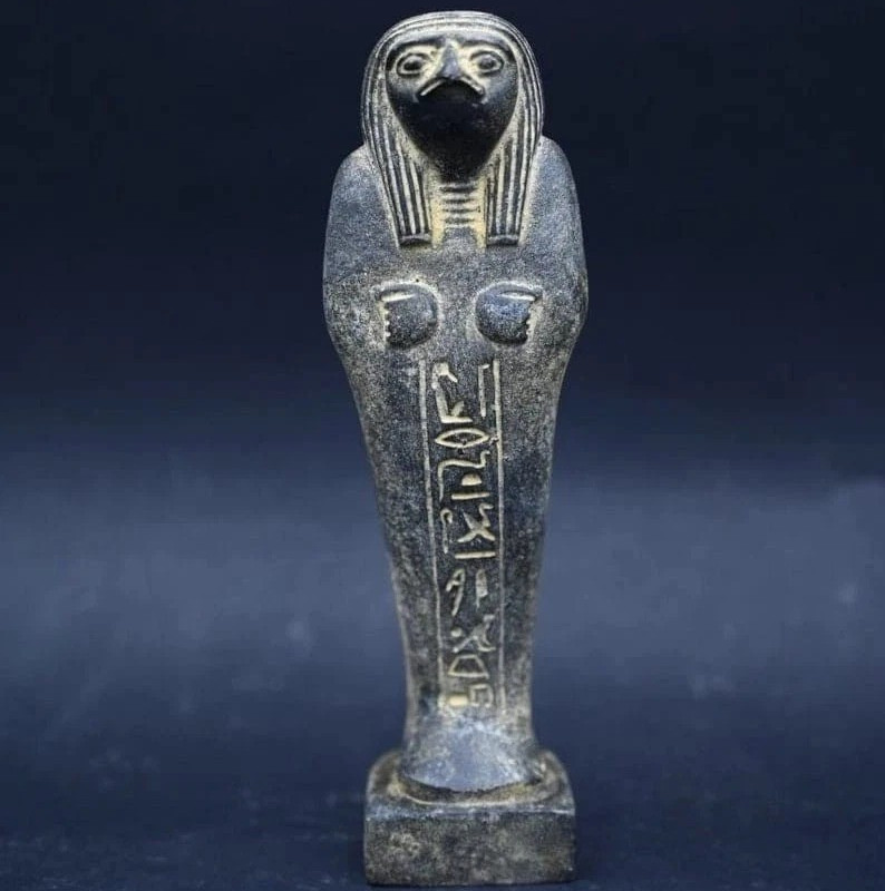 Rare Egyptian Artifacts Of Authentic Pharaonic Statue Of Egyptian God Horus BC