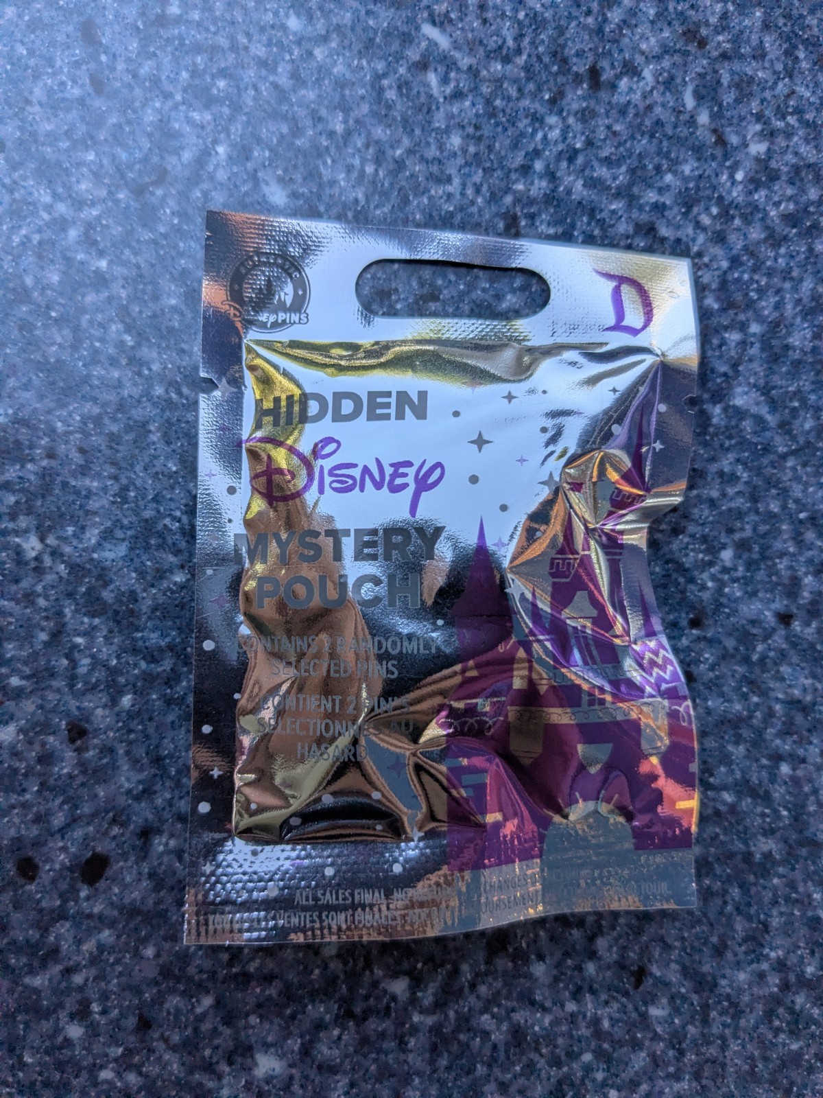 Disneyland Hidden Disney 2026 Wave B Hidden Mickey Pins (2 per pouch) SEALED