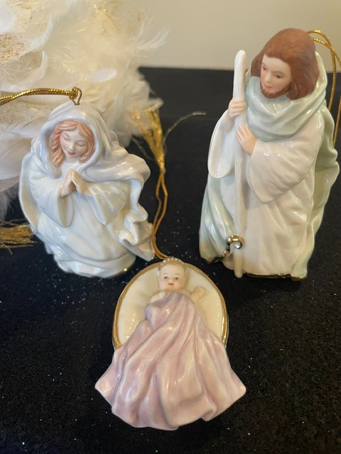 3 Piece Vnt Lenox Holy Family \