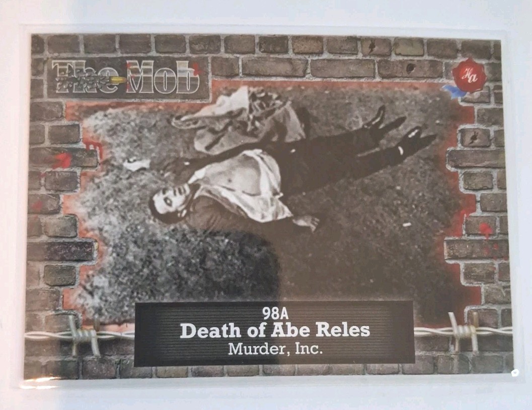 2023 Historic Autograph Mob 2 Death Of Abe Reles Image Variation Super Short Prt