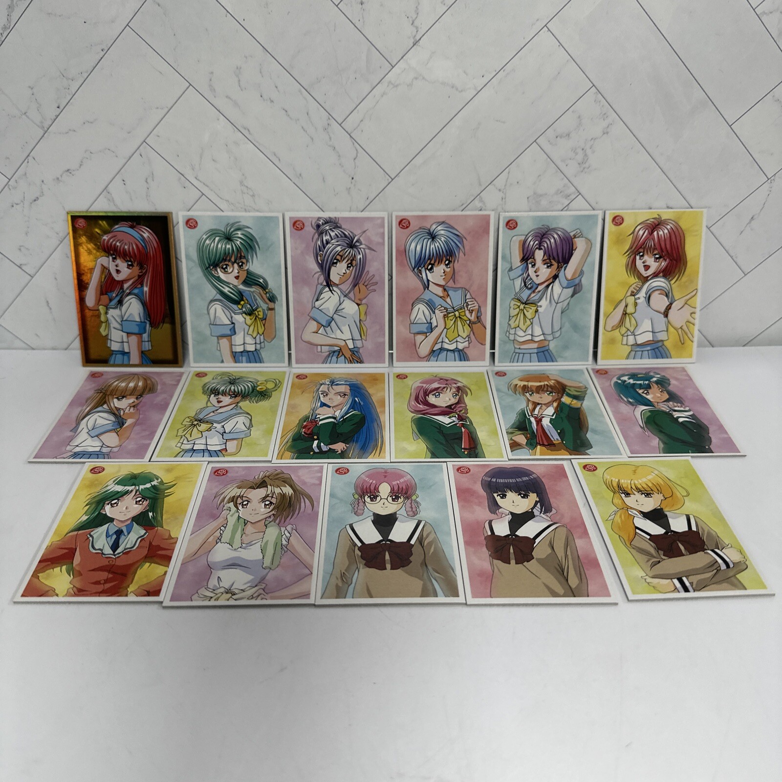 17x Cards 2001 Konami Menko Stadium Tokimeki Memorial Trading Card Lot Rare JP