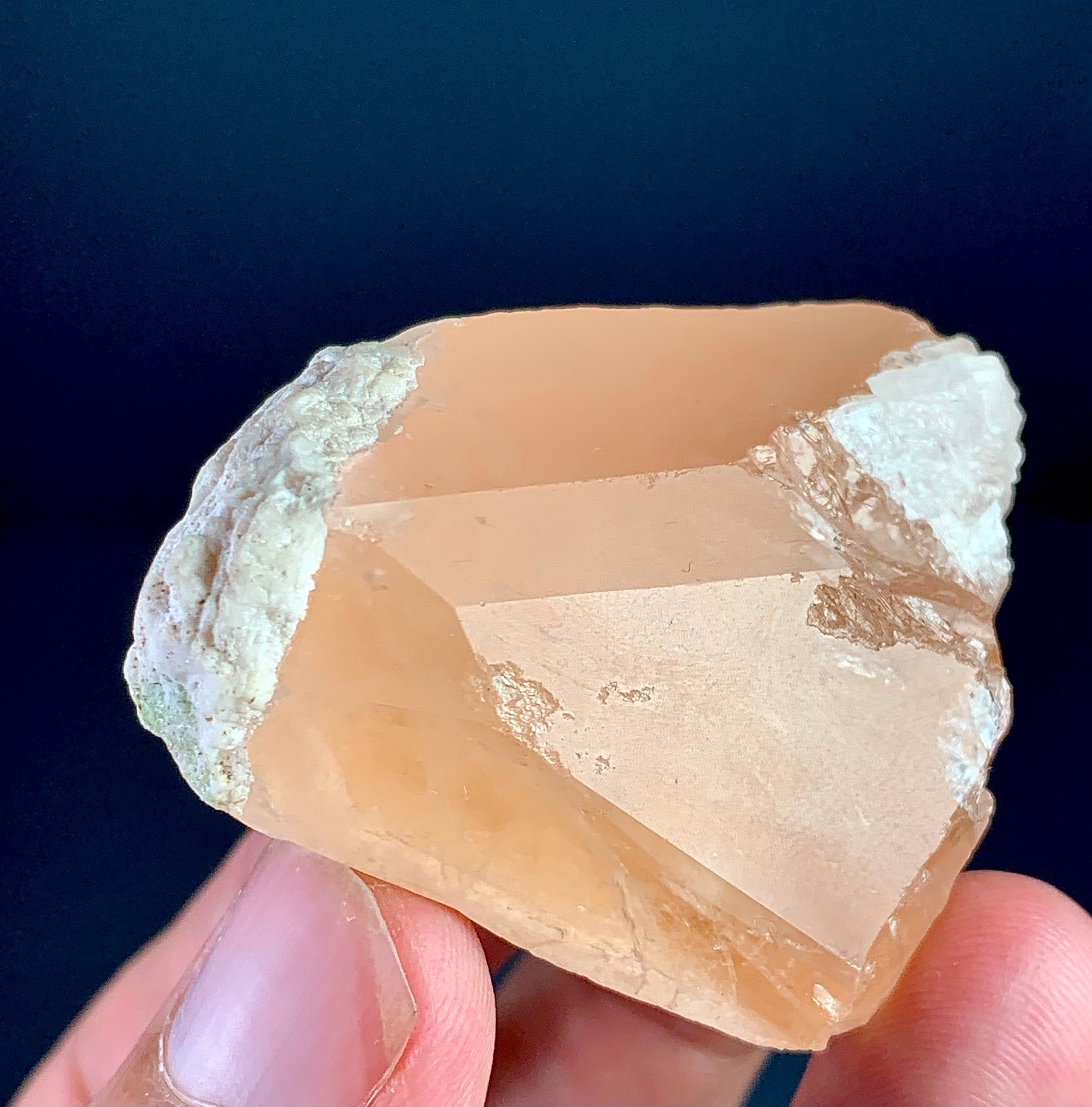312 Carat Natural Peach Morganite Crystal Specimen From Afghanista