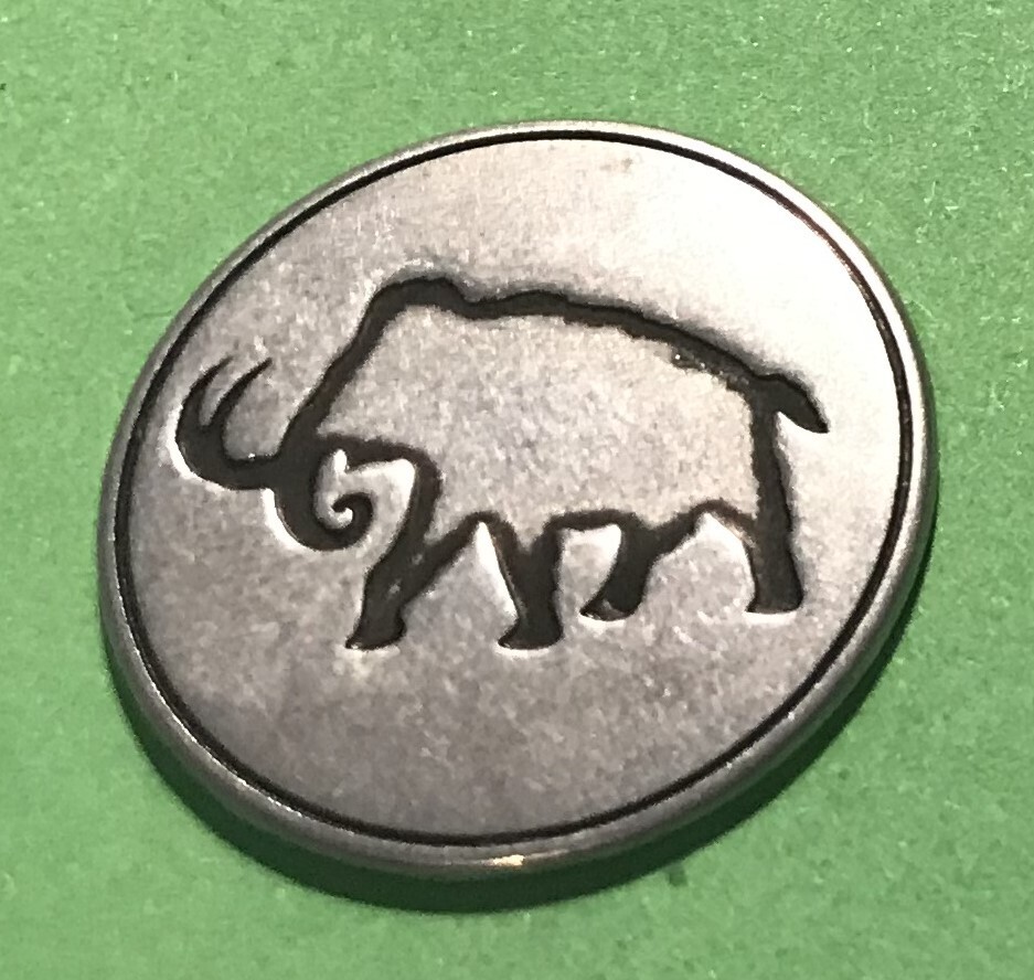 Waco Mammoth National Monument Columbian Mammoth Token Waco Mammoth National Monument Columbian Mammoth Token