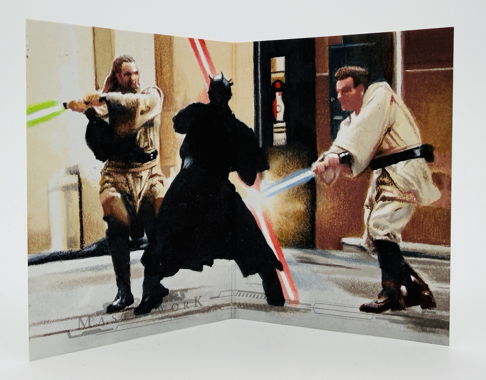 Darth Maul Obi-Wan Kenobi 2024 Topps Star Wars Masterwork 1/1 Sketch Gabe Farber