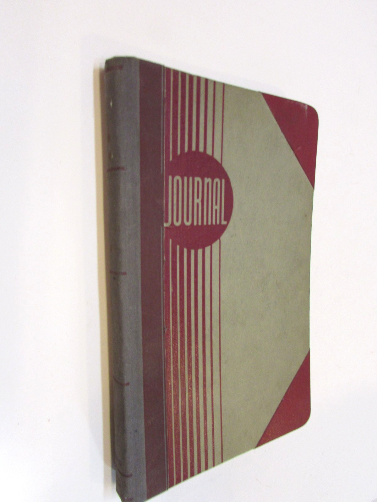 Vintage 1942-1956 Small Family Farm Handwritten Journal of Expenses and Income