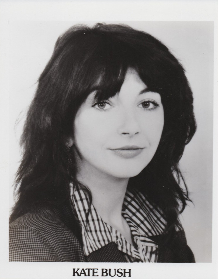 1986 Press Photo English Art Rock Singer Kate Bush