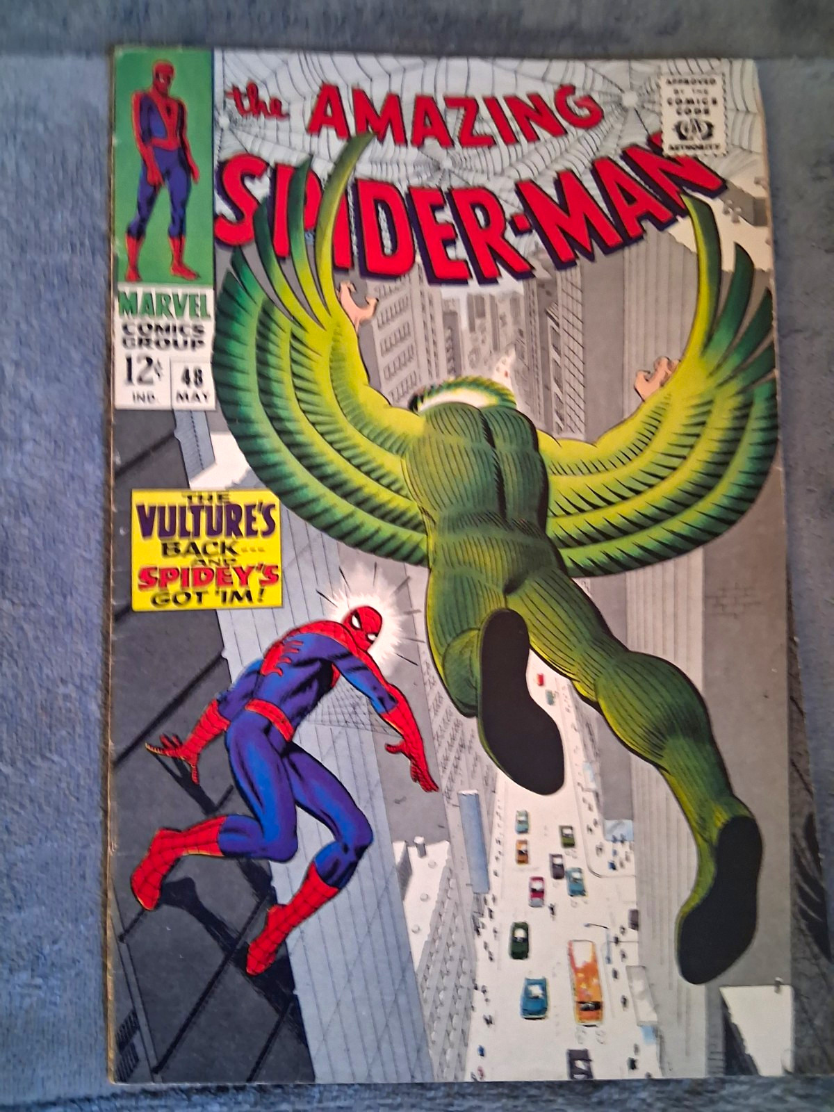Marvel Comics Group The Amazing Spider-Man #48 Silver Age Vulture Spider-Man