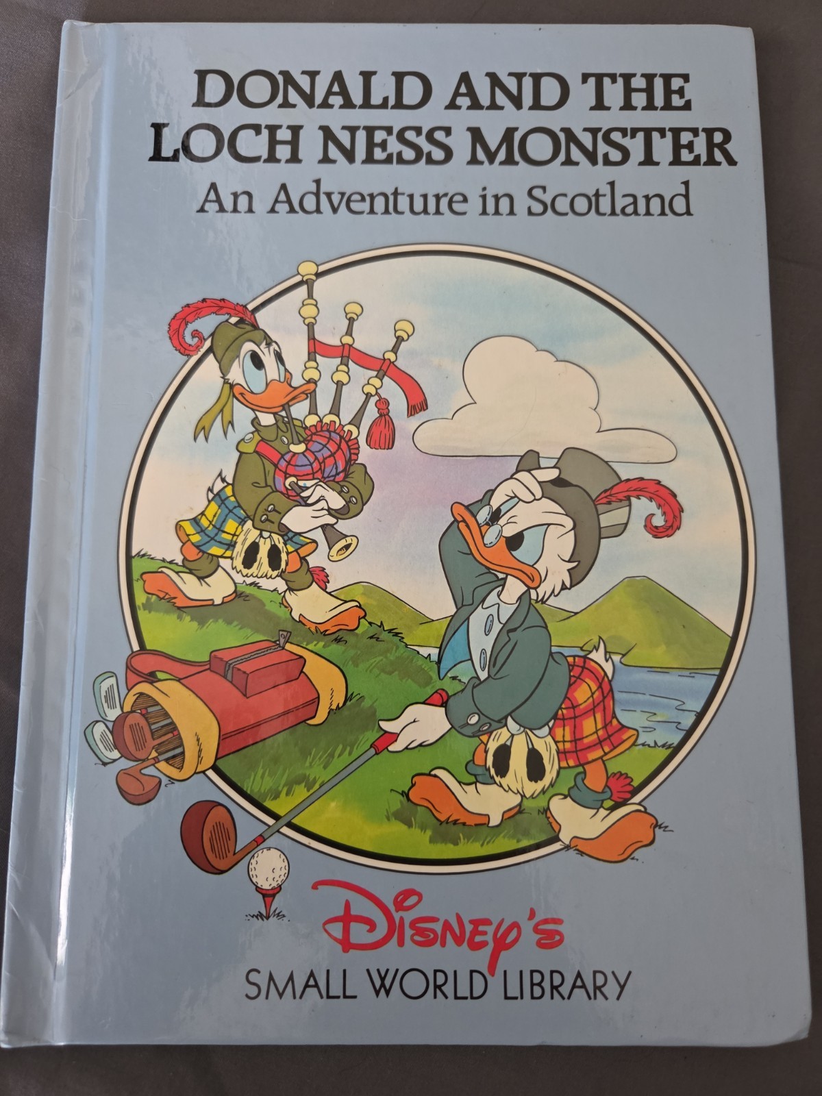 Disney\'s Small World Library - Donald and the Loch Ness Monster -  Scotland