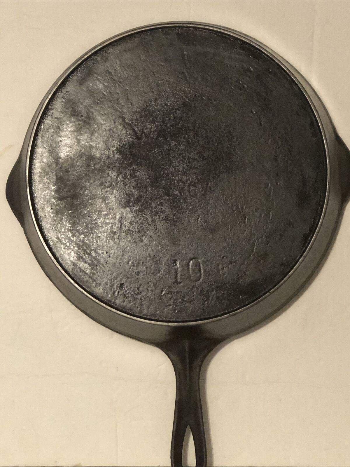 Antique WAPAK #10 10B 716A Cast Iron Skillet Pan