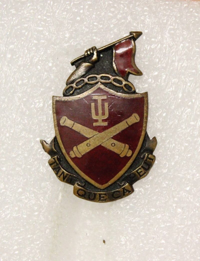 Army ROTC DI: Univ. of Illinois - nhm, p/b - ROTC pin 9604