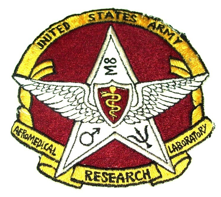 ORIGINAL 1960\'s JAPANESE MADE U.S. ARMY AEROMEDICAL RESEARCH LAB POCKET PATCH