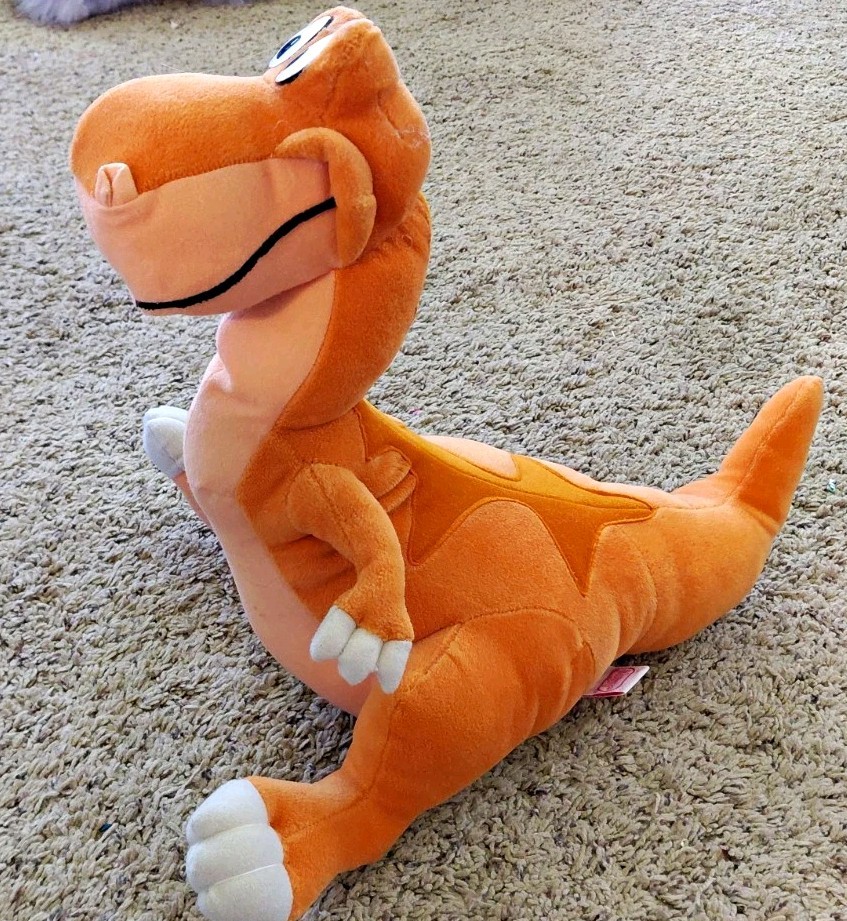 Vintage 1993 We're Back  A Dinosaur's Story Rex Plush Dinosaur 15