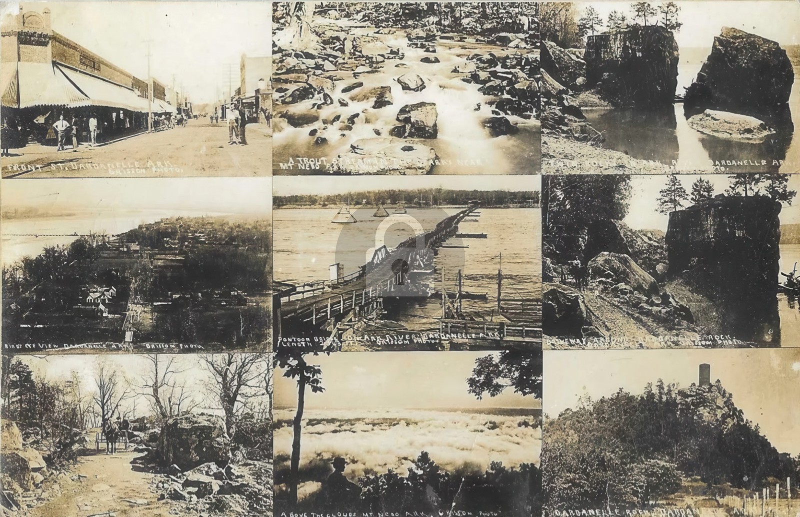 Dardanelle AR Arkansas 1920 Multi-View RPPC Photo Postcard COPY Dardanelle AR Arkansas 1920 Multi-View RPPC Photo Postcard COPY