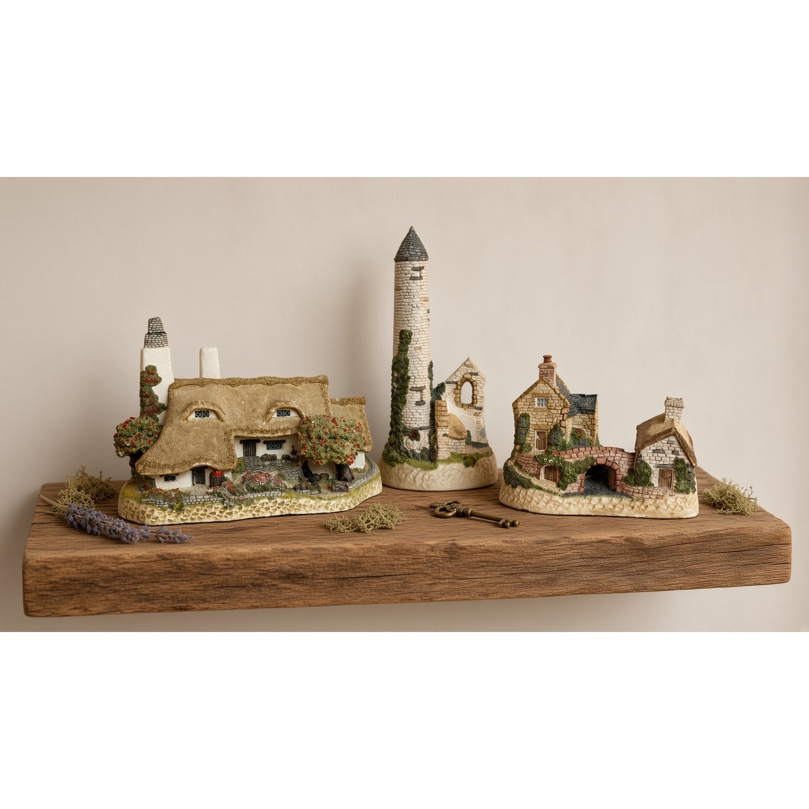 David Winter Cottages Lot of 3