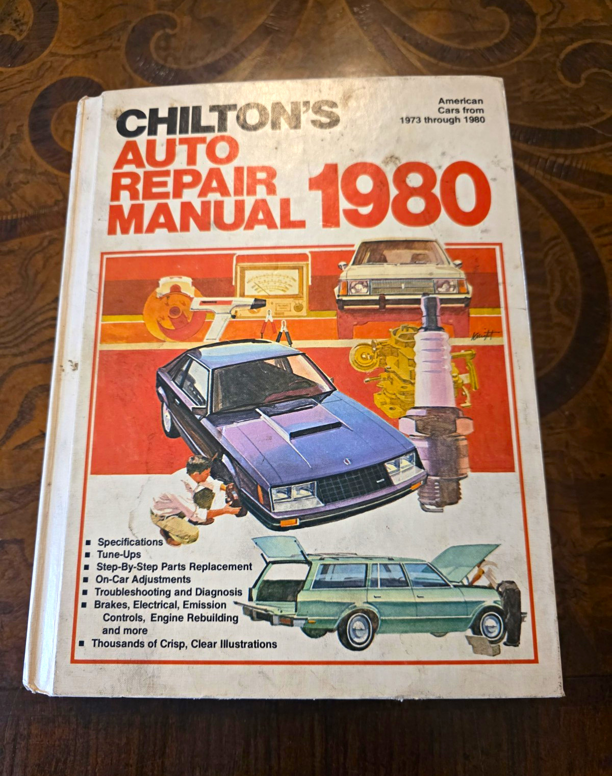 Chilton\'s Auto Repair Manual 1980 American Cars 1973-1980 Hardcover 