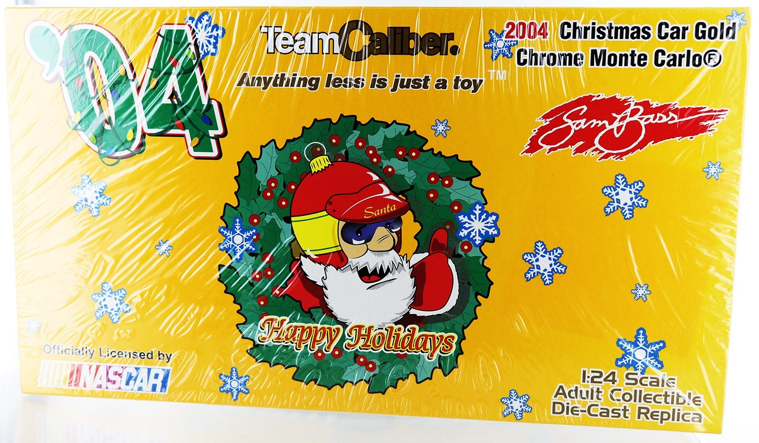 Team Caliber Owners Series Santa Clause '04Gold Chrome 1-24th Scale Diecast Team Caliber Owners Series Santa Clause '04Gold Chrome 1-24th Scale Diecast