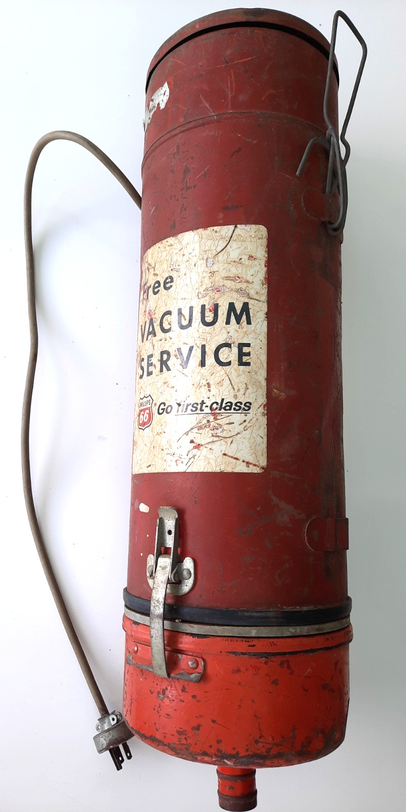 Rare Phillips 66 “Doyle” Hanging Vacuum Gas Service Station Equip. Working, VTG