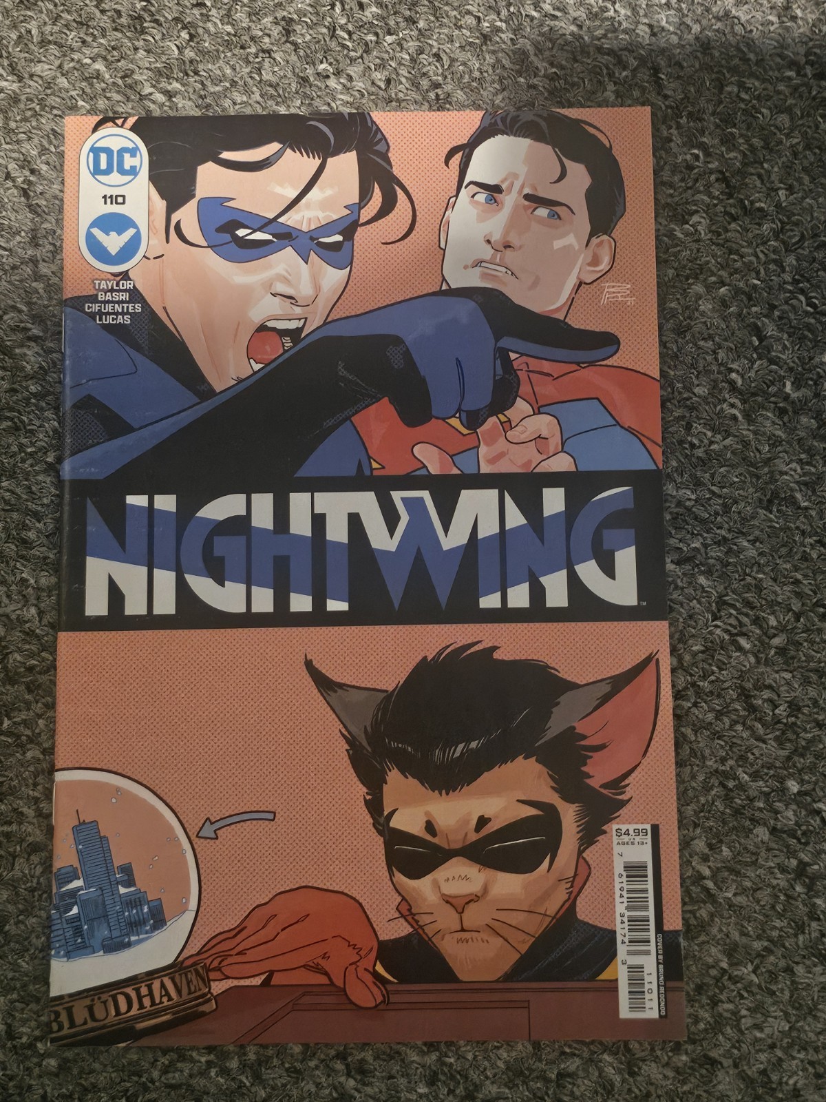 NIGHTWING #110 (2023) Cat Meme Homage Bruno Redondo Cover A Dawn of DC Comics NM NIGHTWING #110 (2023) Cat Meme Homage Bruno Redondo Cover A Dawn of DC Comics NM