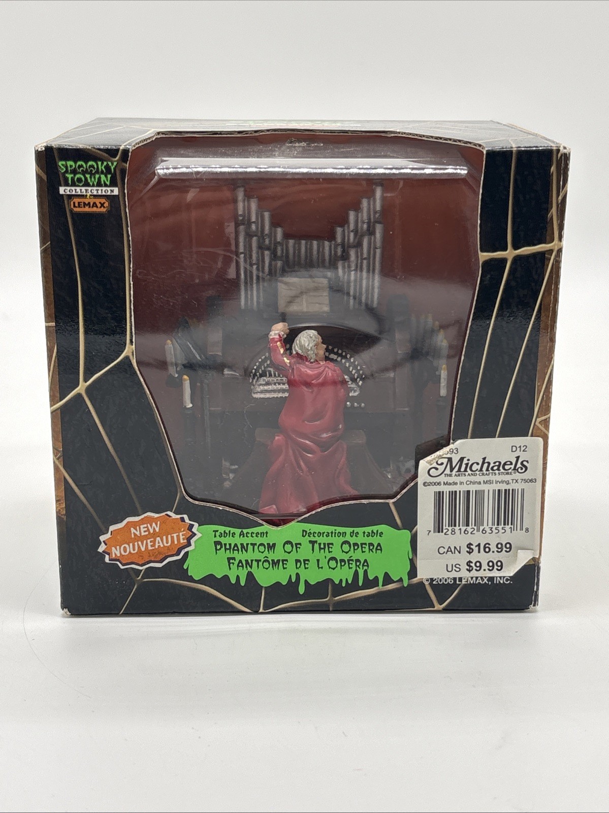 Lemax Spooky Town Phantom Of The Opera Halloween Village Retired Lemax Spooky Town Phantom Of The Opera Halloween Village Retired