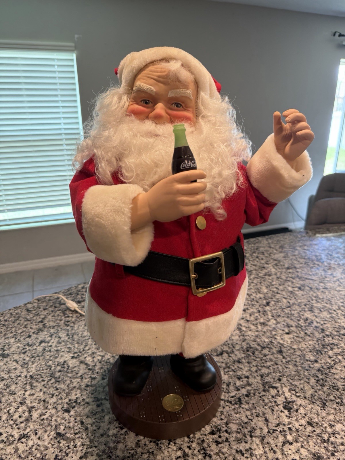 Vintage 1991 CocaCola Santa Claus Figure Tested Working Christmas Display Vintage 1991 CocaCola Santa Claus Figure Tested Working Christmas Display