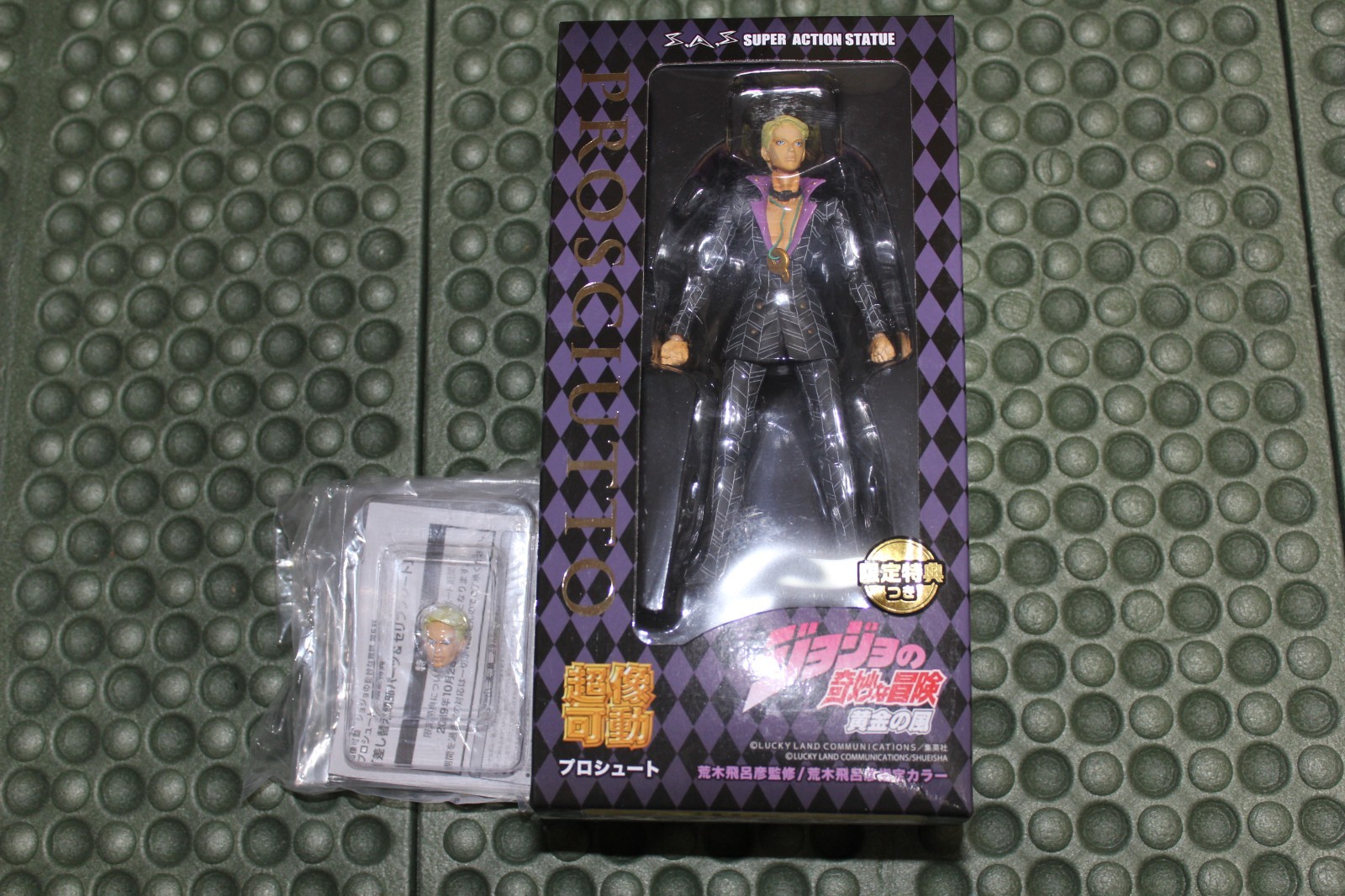Medicos Super Action Statue SAS JoJo Part 5 Prosciutto Figure WF Bonus Part