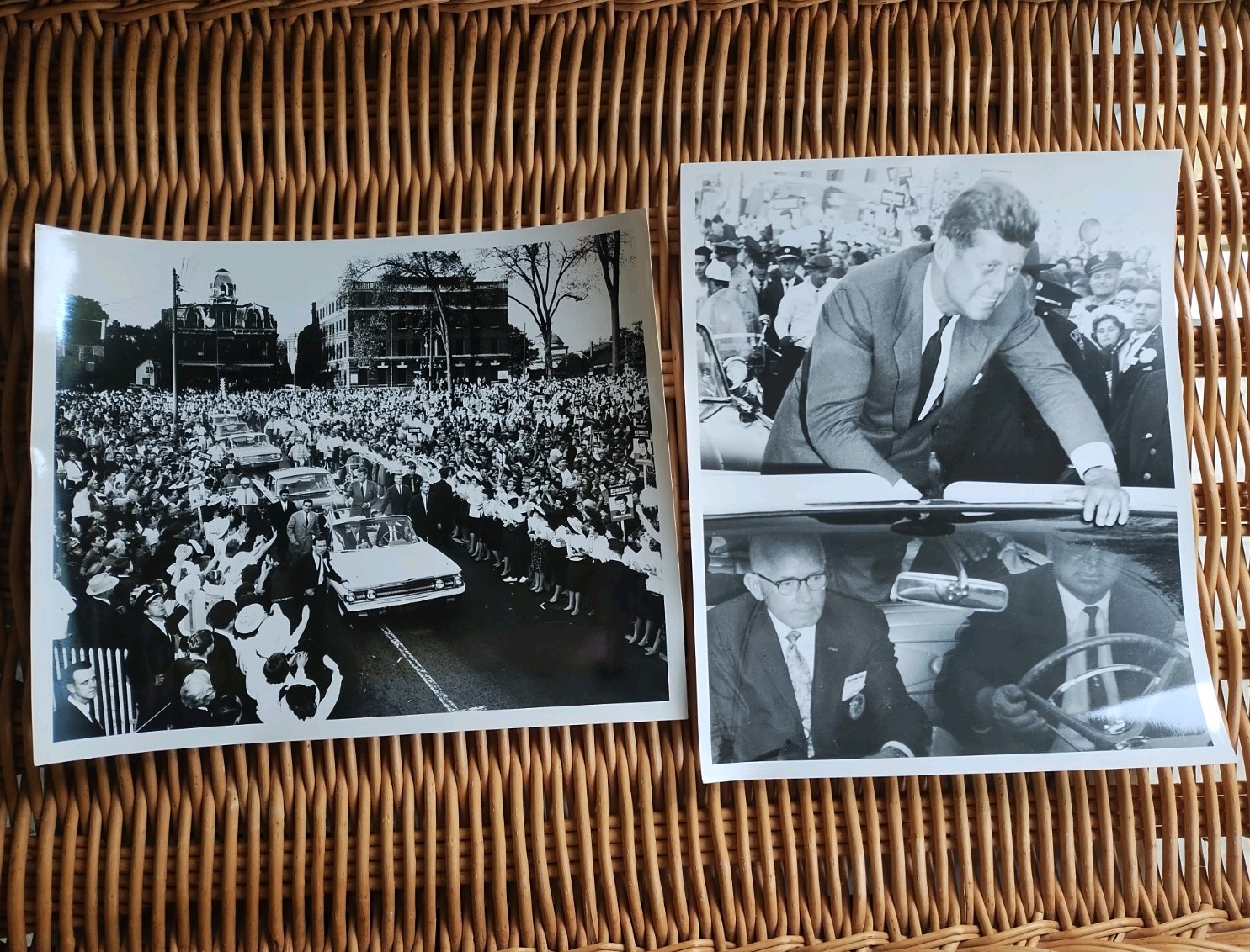 John F Kennedy Original Photos During 1960 Presidential Campaign Warren, Ohio