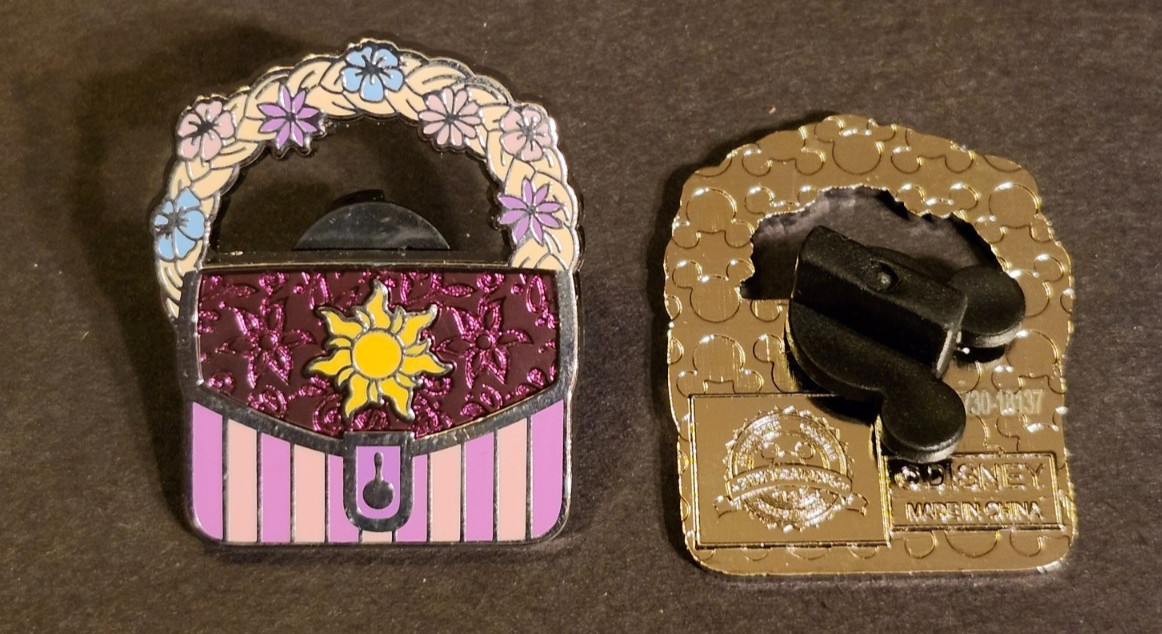 2015 Disney Handbag Mystery Pin -  Rapunzel (Tangled) (only) - New