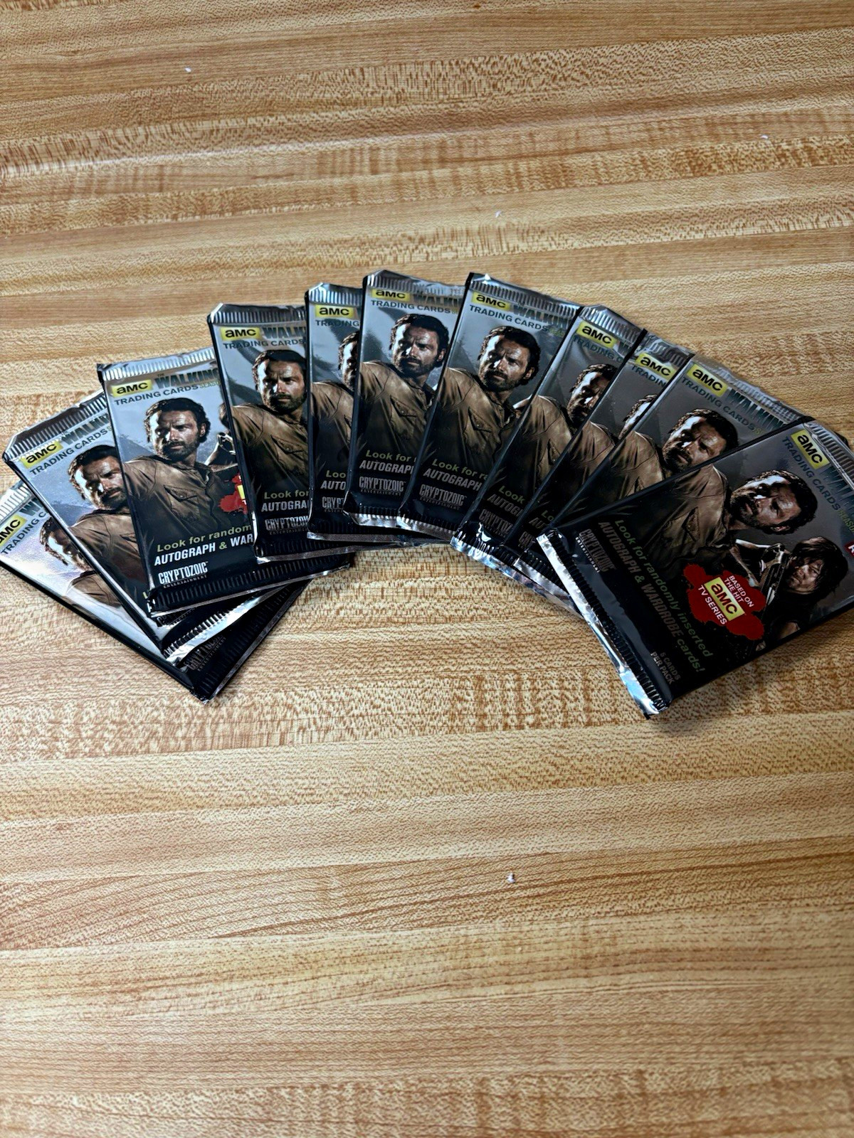 Cryptozoic The Walking Dead Season Three Part 2 Retail Pack 12 Packs 5 Cards Cryptozoic The Walking Dead Season Three Part 2 Retail Pack 12 Packs 5 Cards