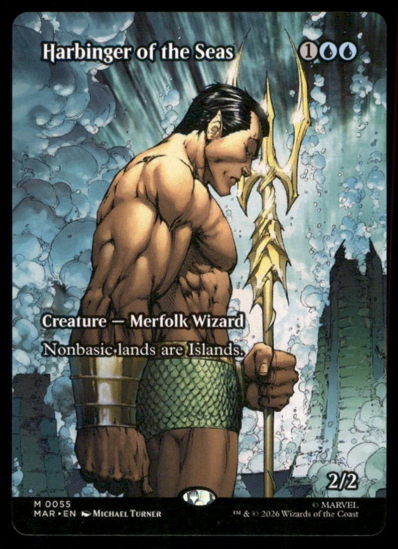 Harbinger of the Seas Normal 55 mythic Marvel Universe EN NM