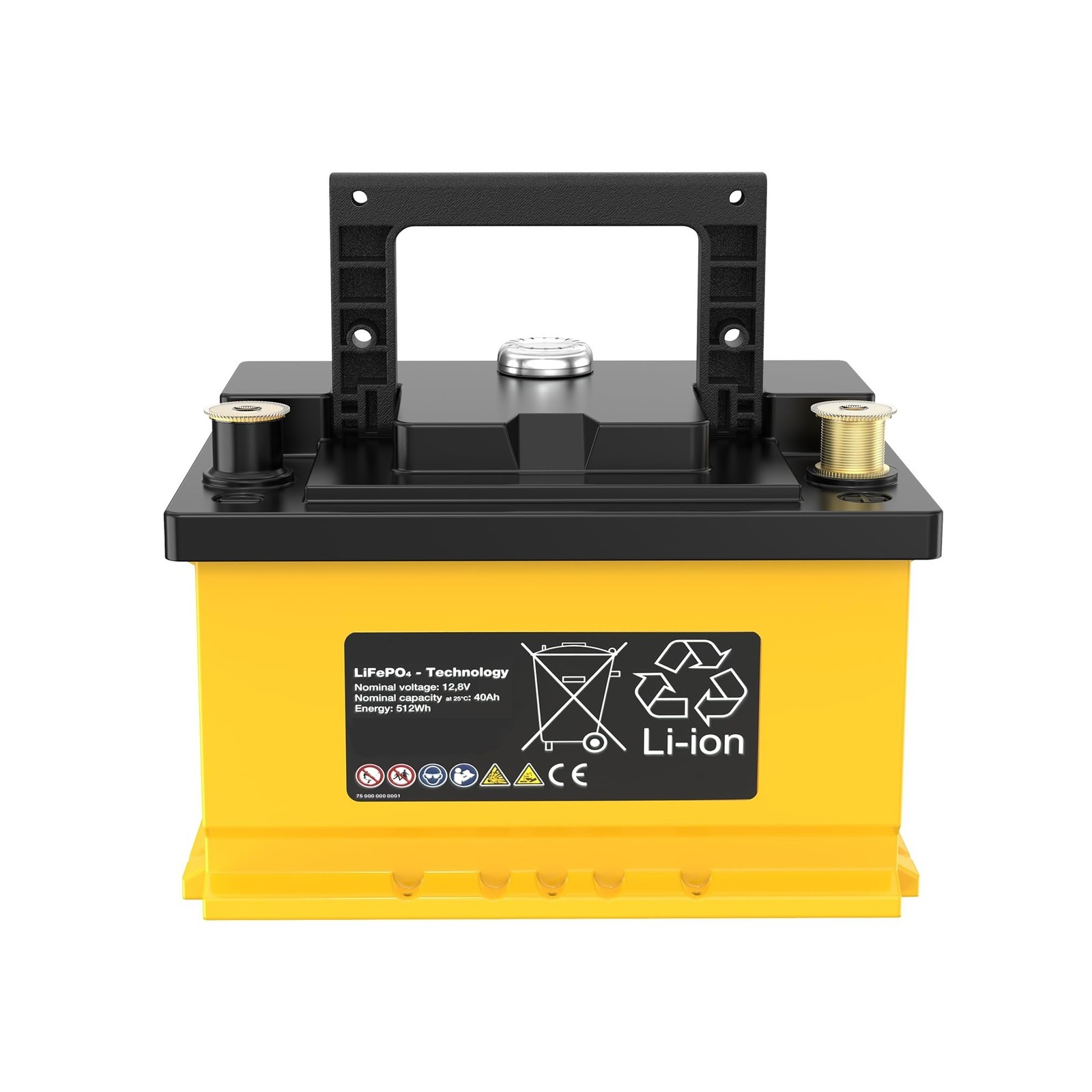Lithium LiFePO4 Car Battery Auto Battery, 12V 40Ah, 660CCA, 100RC Deep Cycle ... Lithium LiFePO4 Car Battery Auto Battery, 12V 40Ah, 660CCA, 100RC Deep Cycle ...
