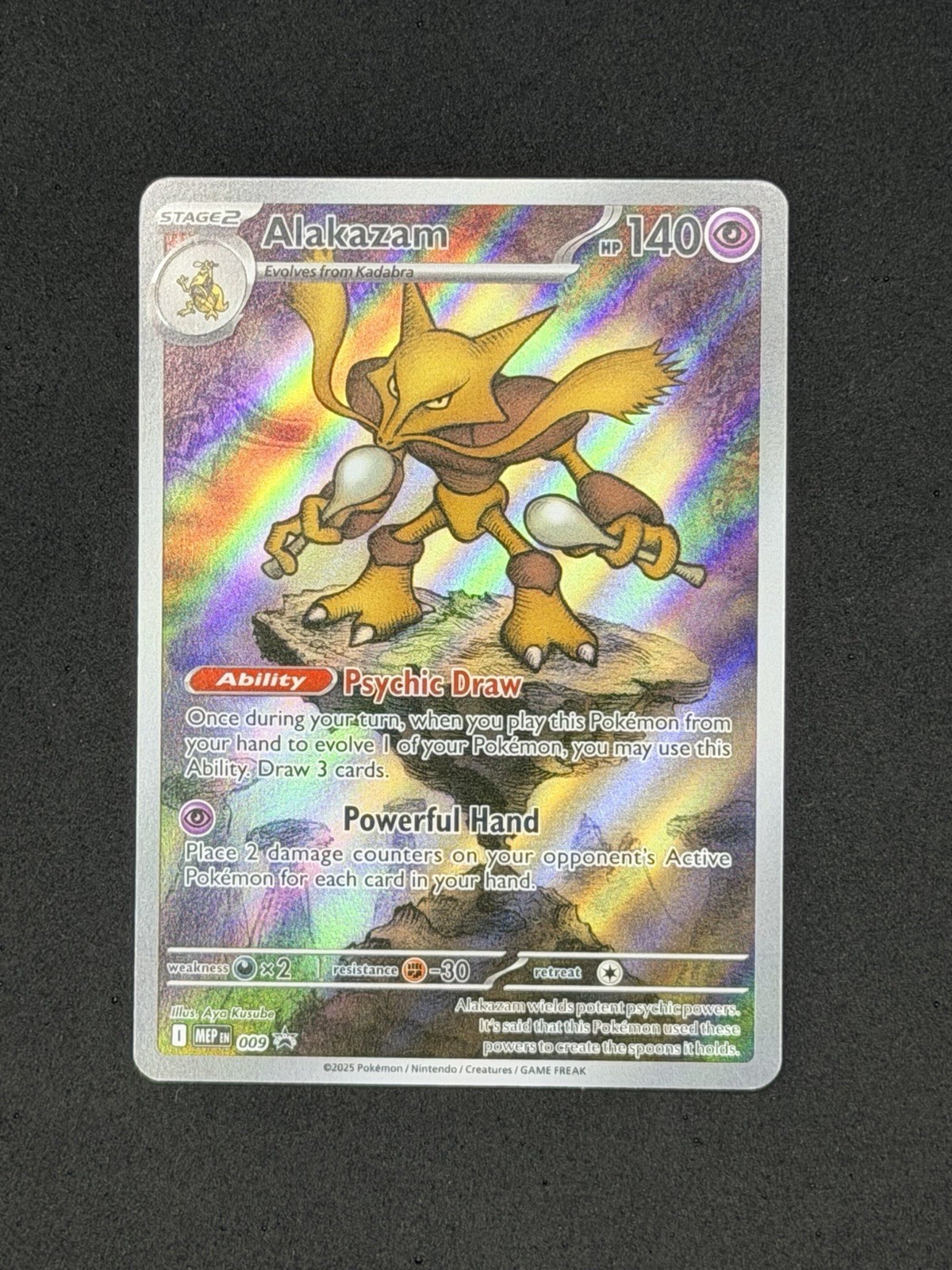 Alakazam 009: Mega Evolution Promo - Pokemon TCG NM
