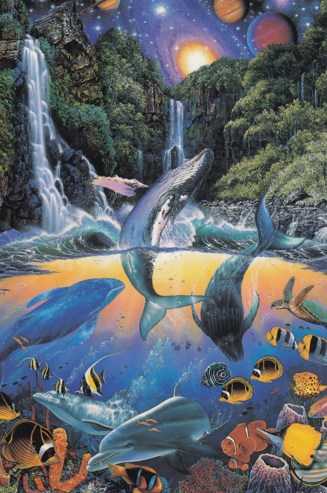 Vintage Postcard Art Christian Riese Lassen 1992 Chrome 4x6 Sanctuary