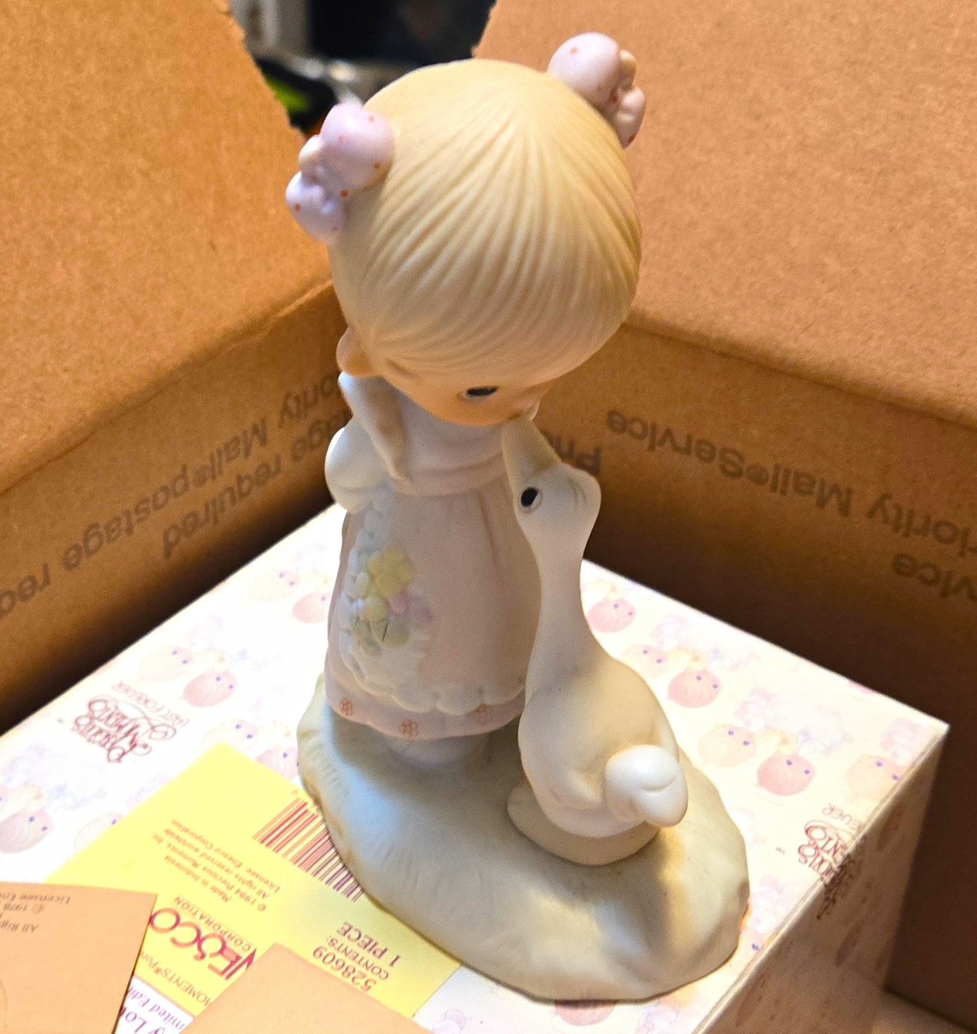 Precious Moments Make a Joyful Noise 1978 Porcelain Figurine