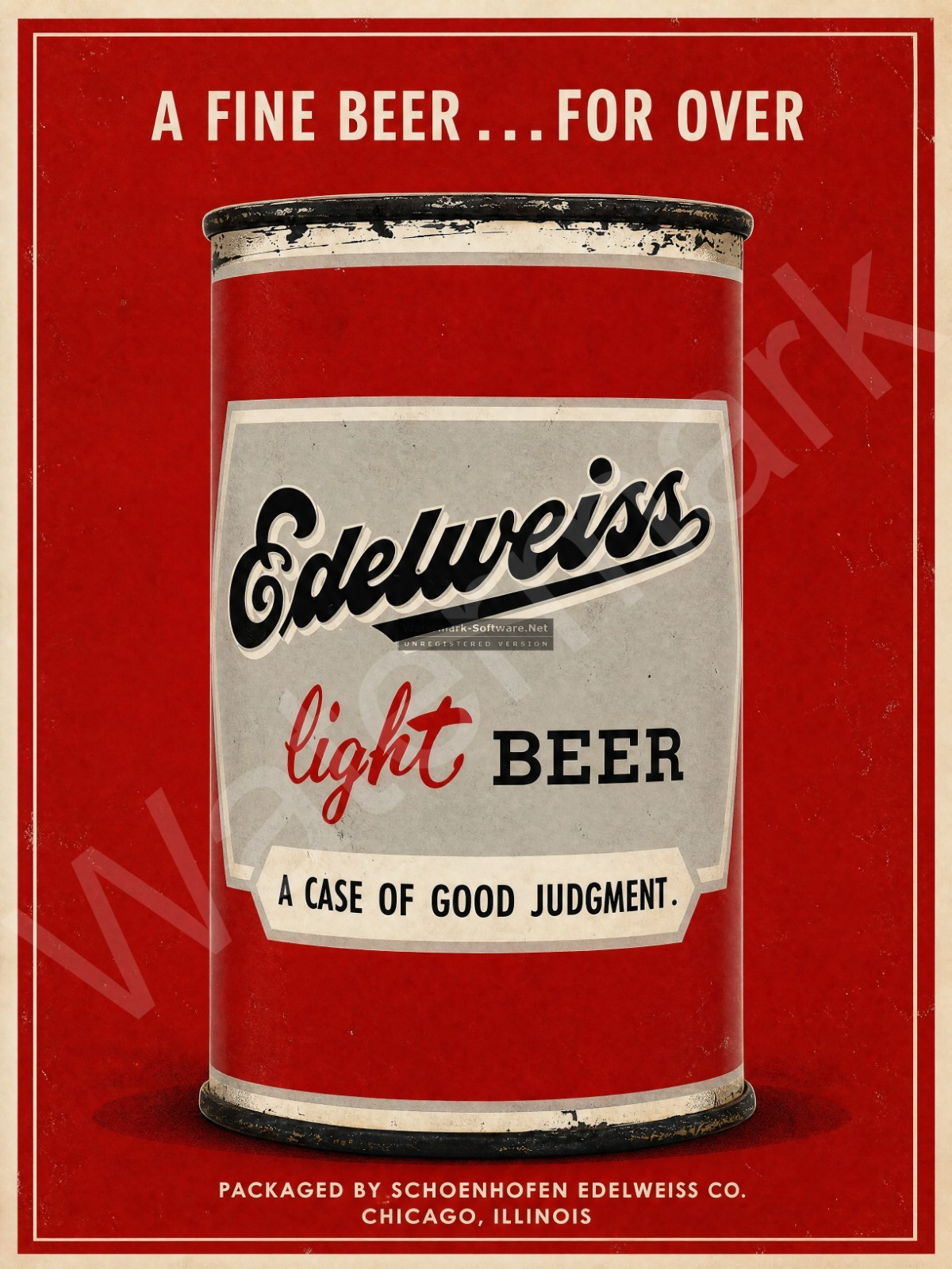 Edelweiss Light Beer V2 Metal Sign 3 Sizes to Choose From p89