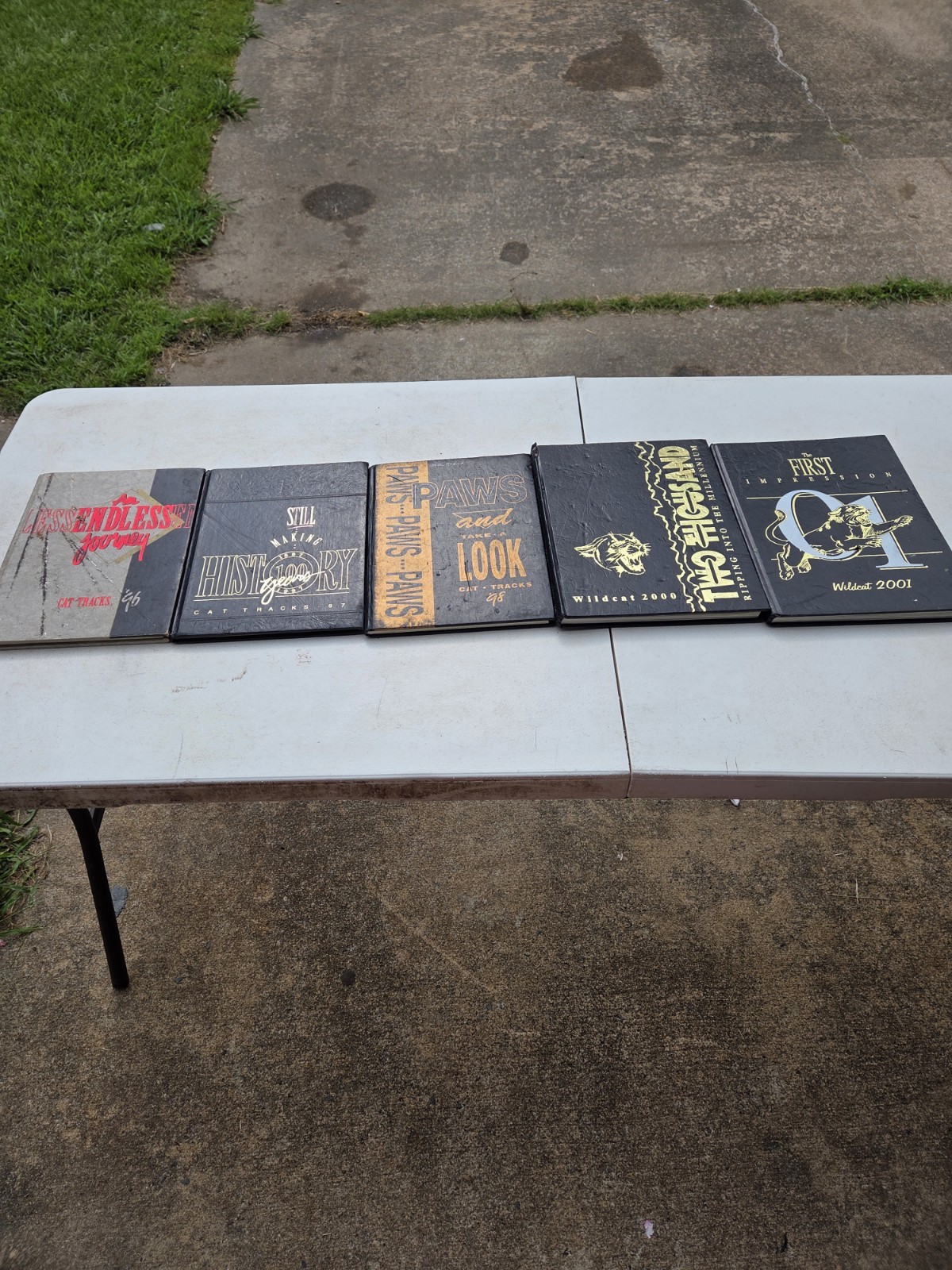 Vintage Watson Chapel Junior High & High School Yearbook Lot 1996-2001 AR