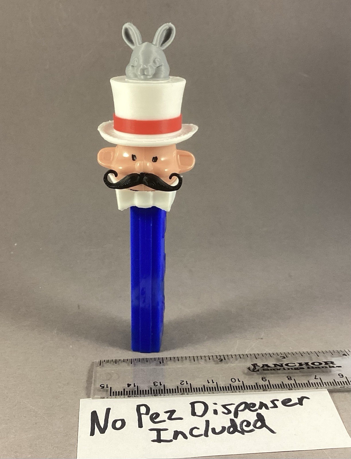 Pez Pal Compatible Custom Magician, Mustache, Bowtie No Pez Included  Ringmaster