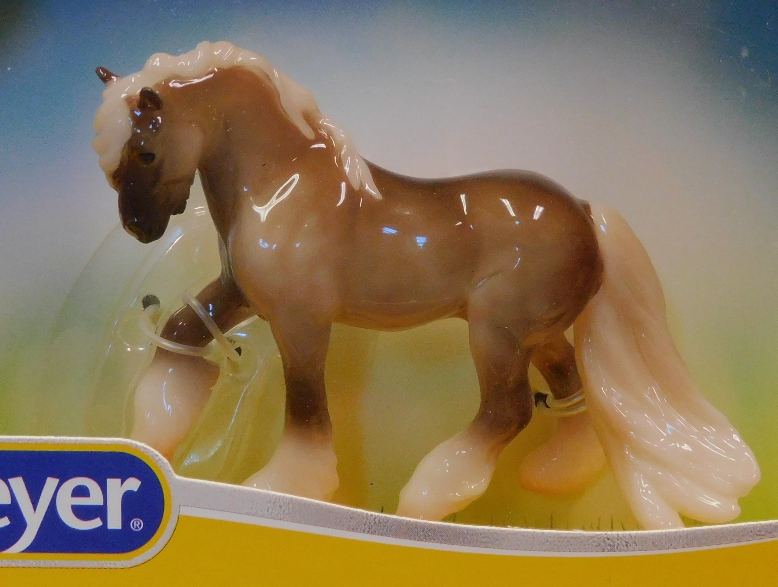 Breyer NEW * Glossy Silver Dapple Bijou * Fell Pony Club Stablemate Model Horse