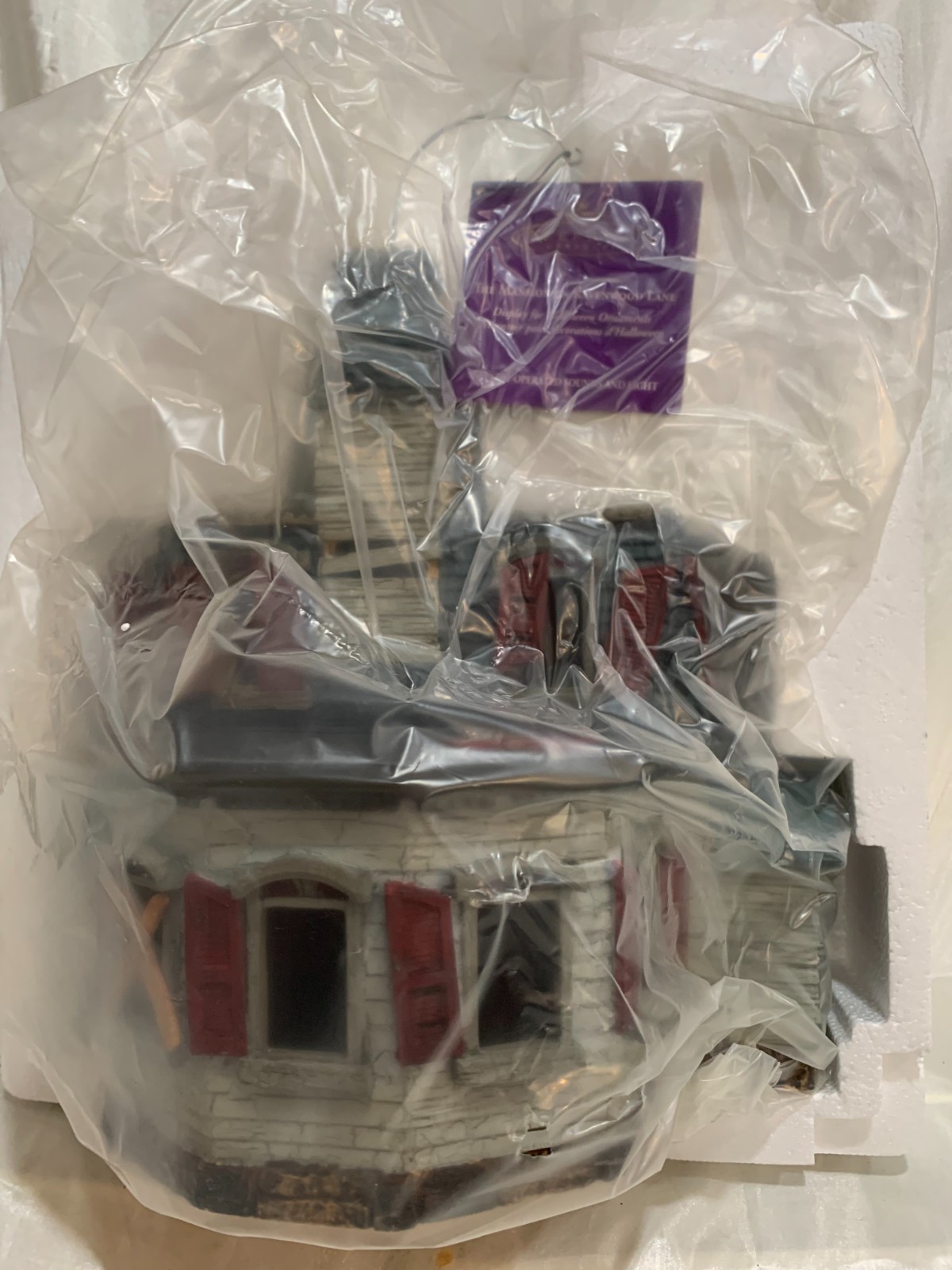 Hallmark Mansion on Ravenwood Lane Haunted House Display Halloween Decoration