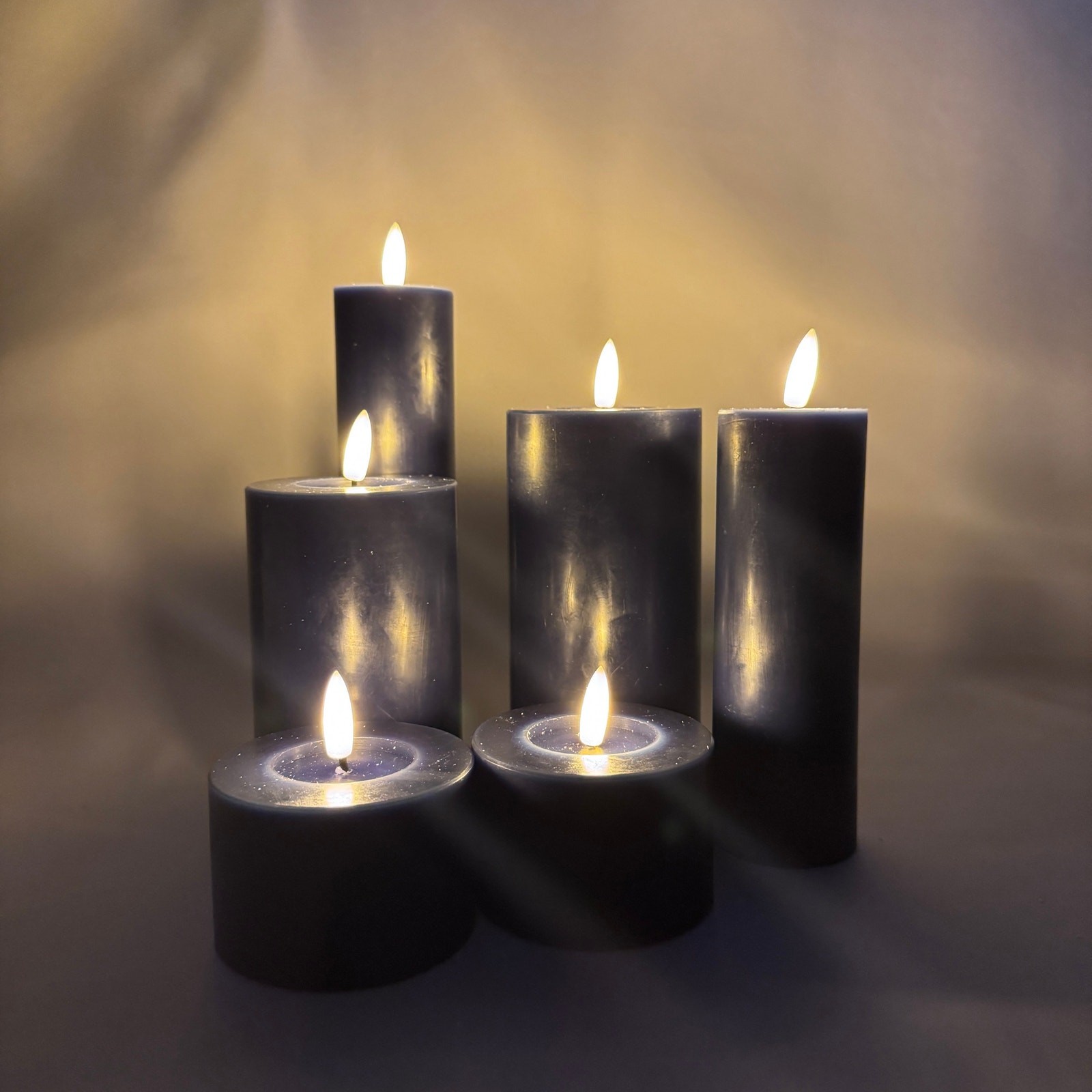 Home Reflections Set of (6) Flameless Mixed Candles Style # H491196