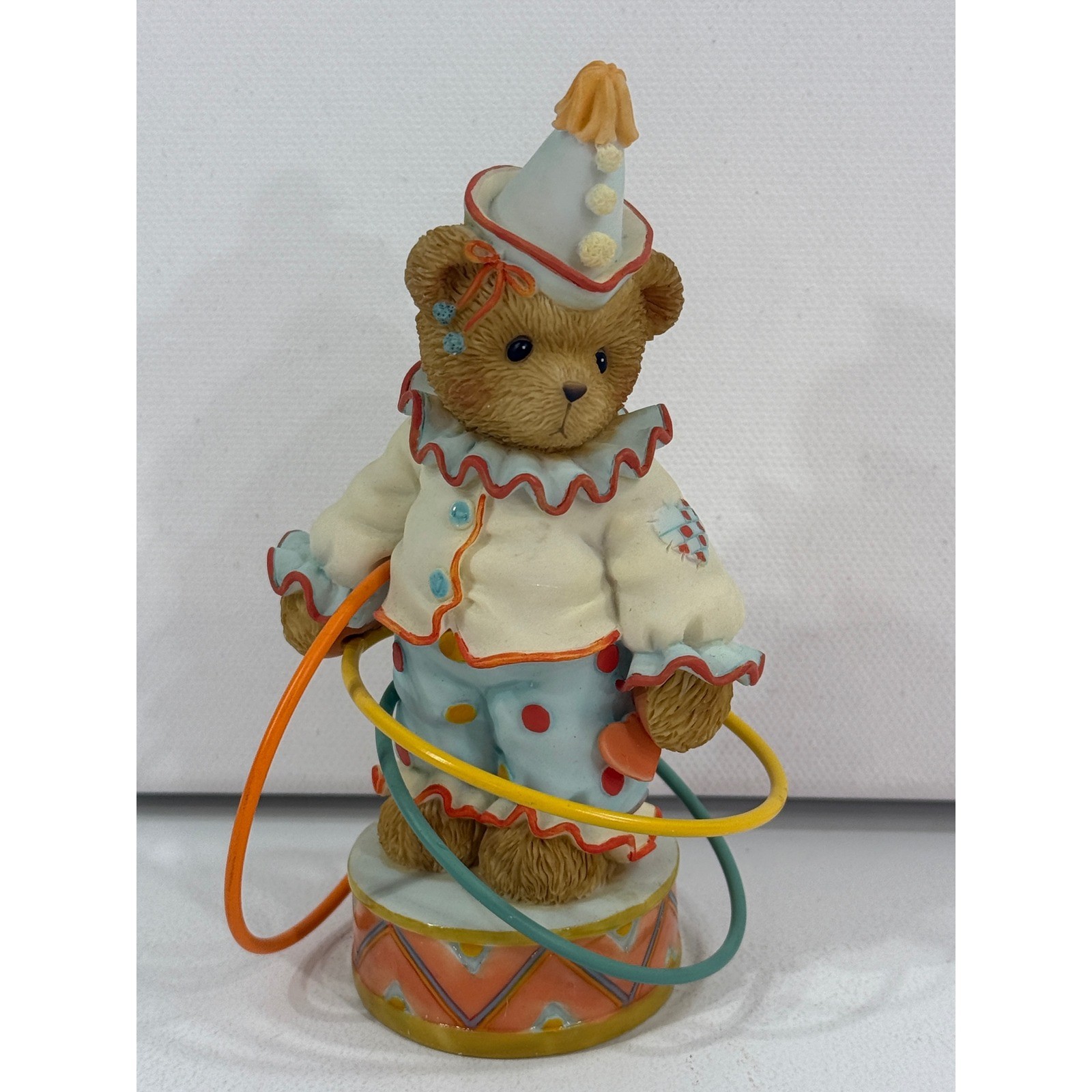 Cherished Teddies Lyndon 4001899 I\'d Jump Through Hoops For You 2004 NIB