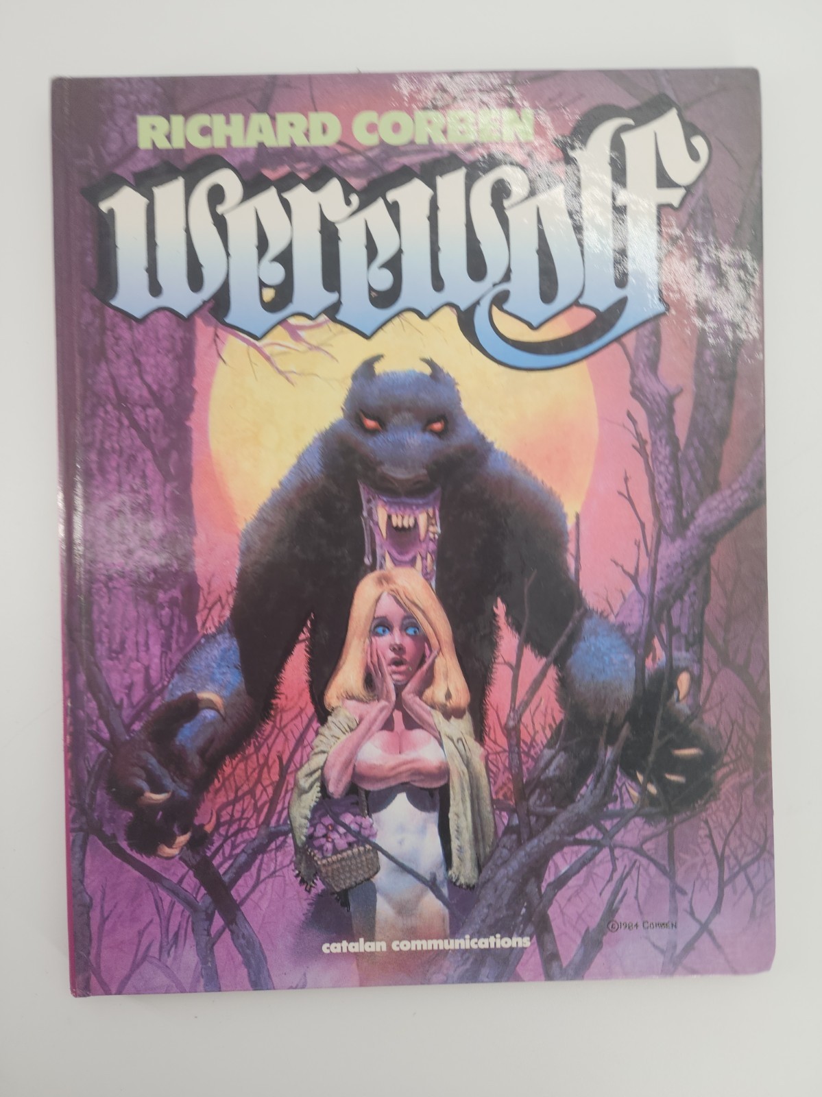 Richard Corben - Werewolf - Hardcover, 1st Print 1984. Fast Shipping Richard Corben - Werewolf - Hardcover, 1st Print 1984. Fast Shipping