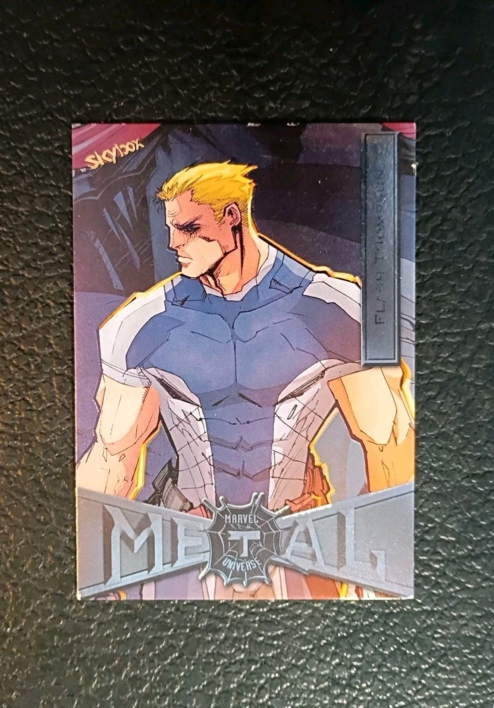 2021 Skybox Marvel Metal Universe Spider-Man Flash Thompson #27