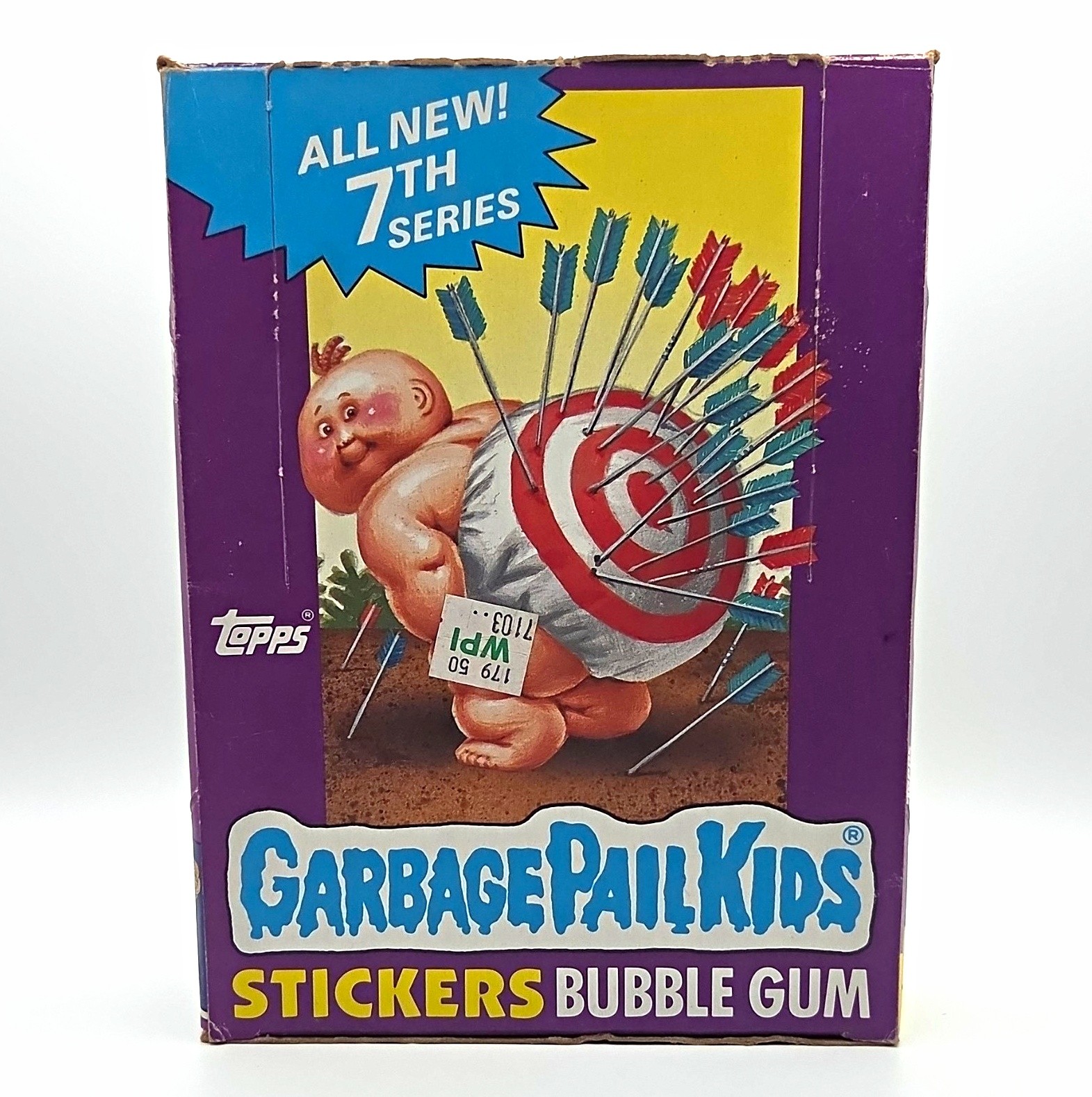 Vintage 1987 Topps Garbage Pail Kids Sticker Series 7 Wax Box Vintage 1987 Topps Garbage Pail Kids Sticker Series 7 Wax Box
